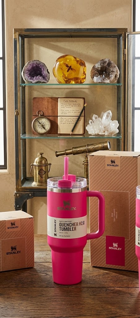 Stanley Quencher H2.0 FlowState Tumbler 40oz – Pink