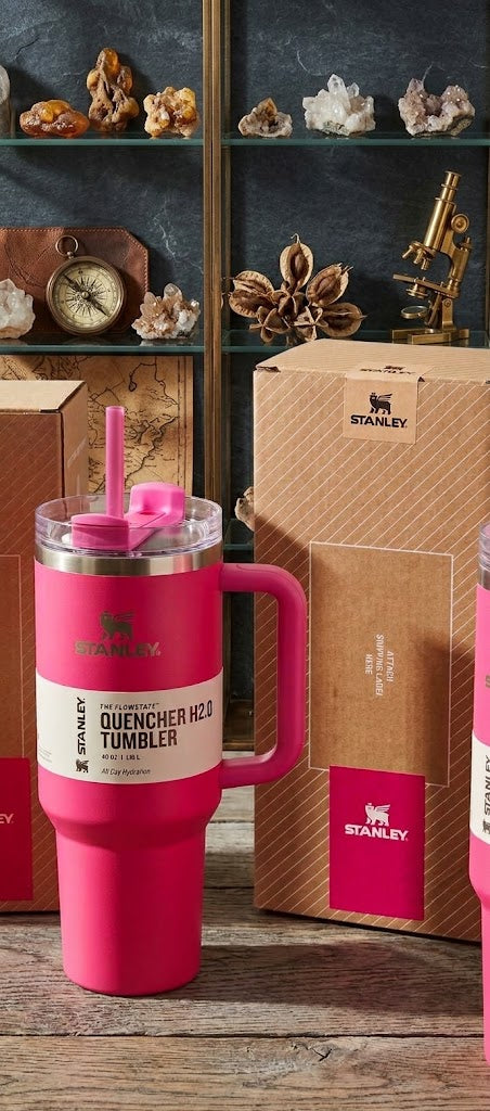 Stanley Quencher H2.0 FlowState Tumbler 40oz – Pink