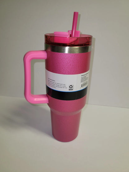 Double Wall Insulated Stainless Steel Tumbler 40 oz